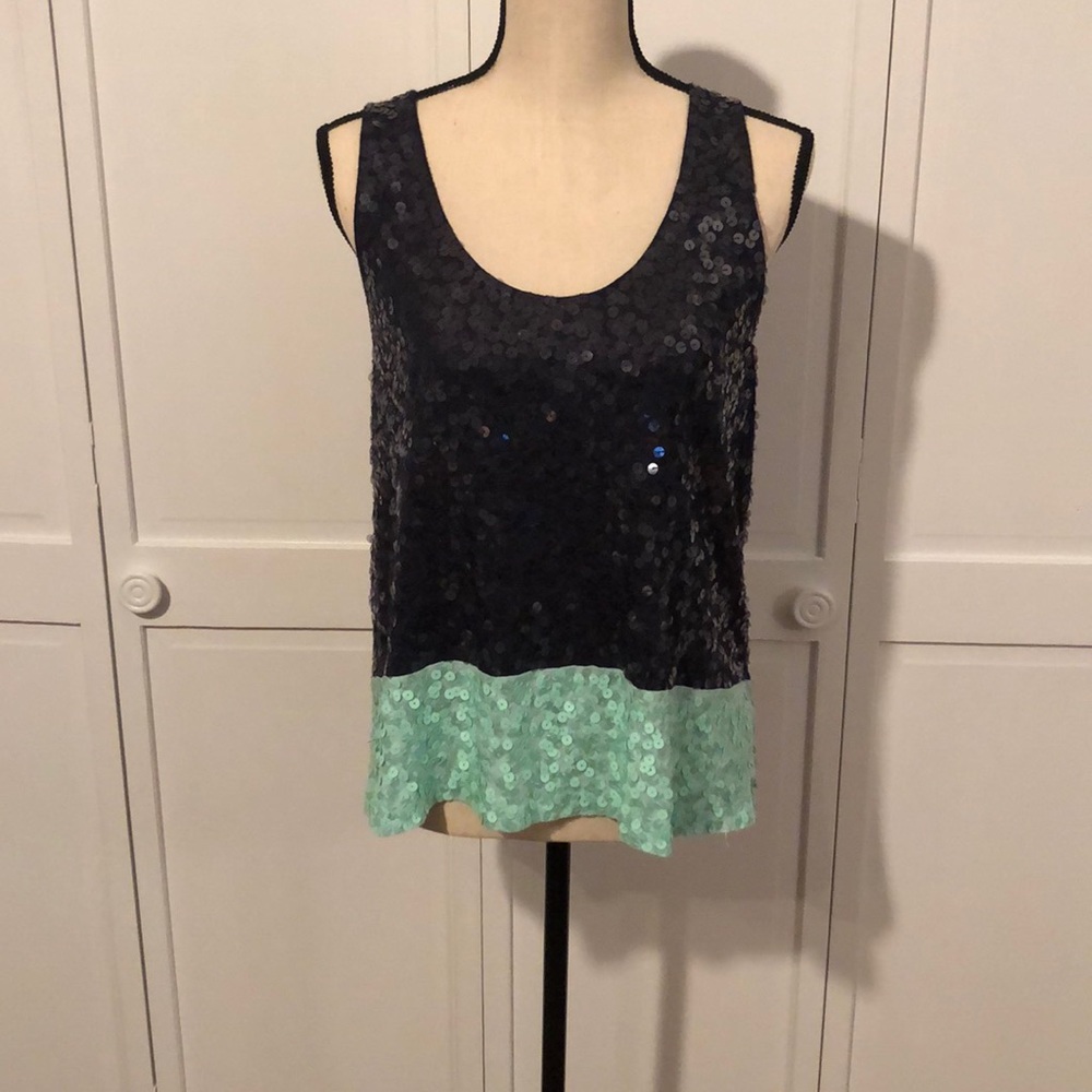 J Crew sequined Tank Top
